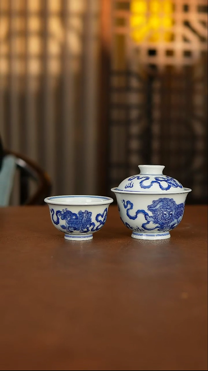 【闪购商品】杯陈掌柜元宵手工手绘茶器