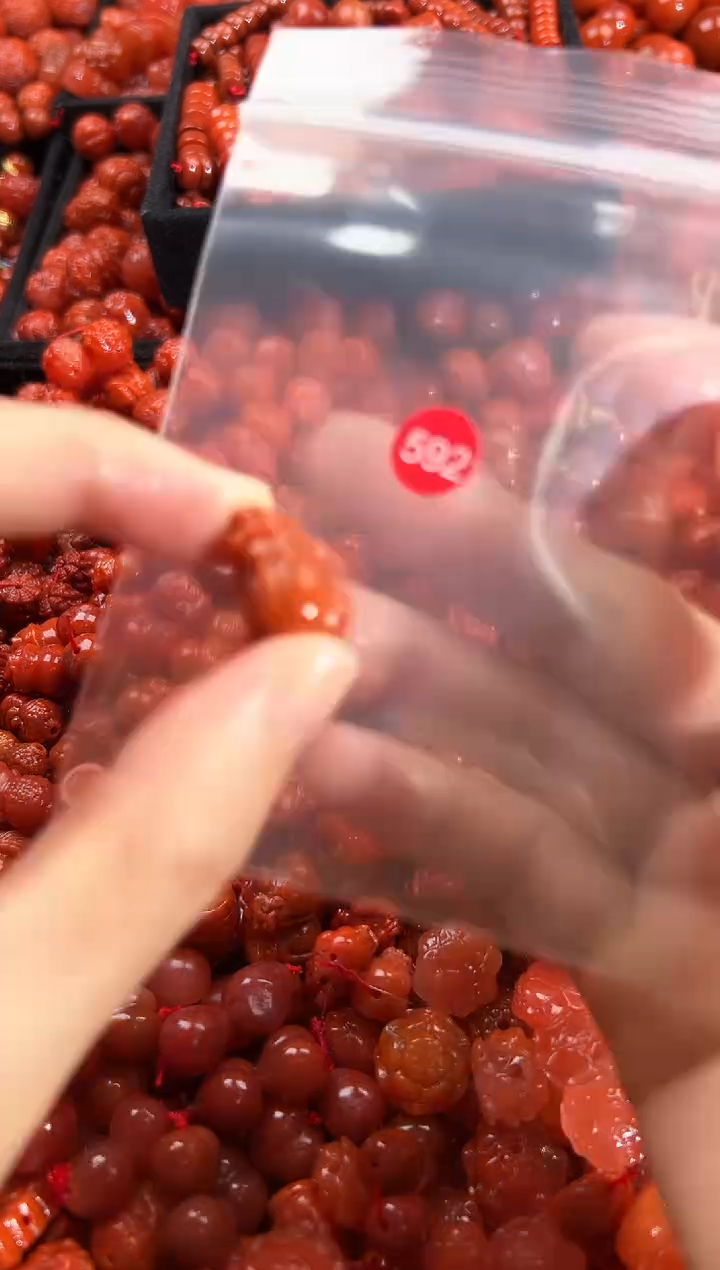 颈饰未镶嵌南红玛瑙1