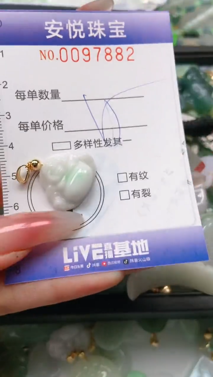 【闪购商品】翡翠颈饰未镶嵌闪购0097882