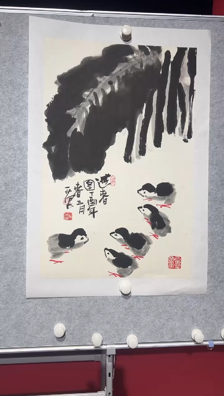 【闪购商品】绘画姜国华-2.7平尺-花鸟国画