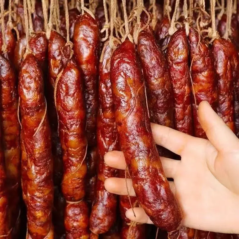 【刁妹儿】烟熏腊肠烟熏麻辣香肠纯肉灌装