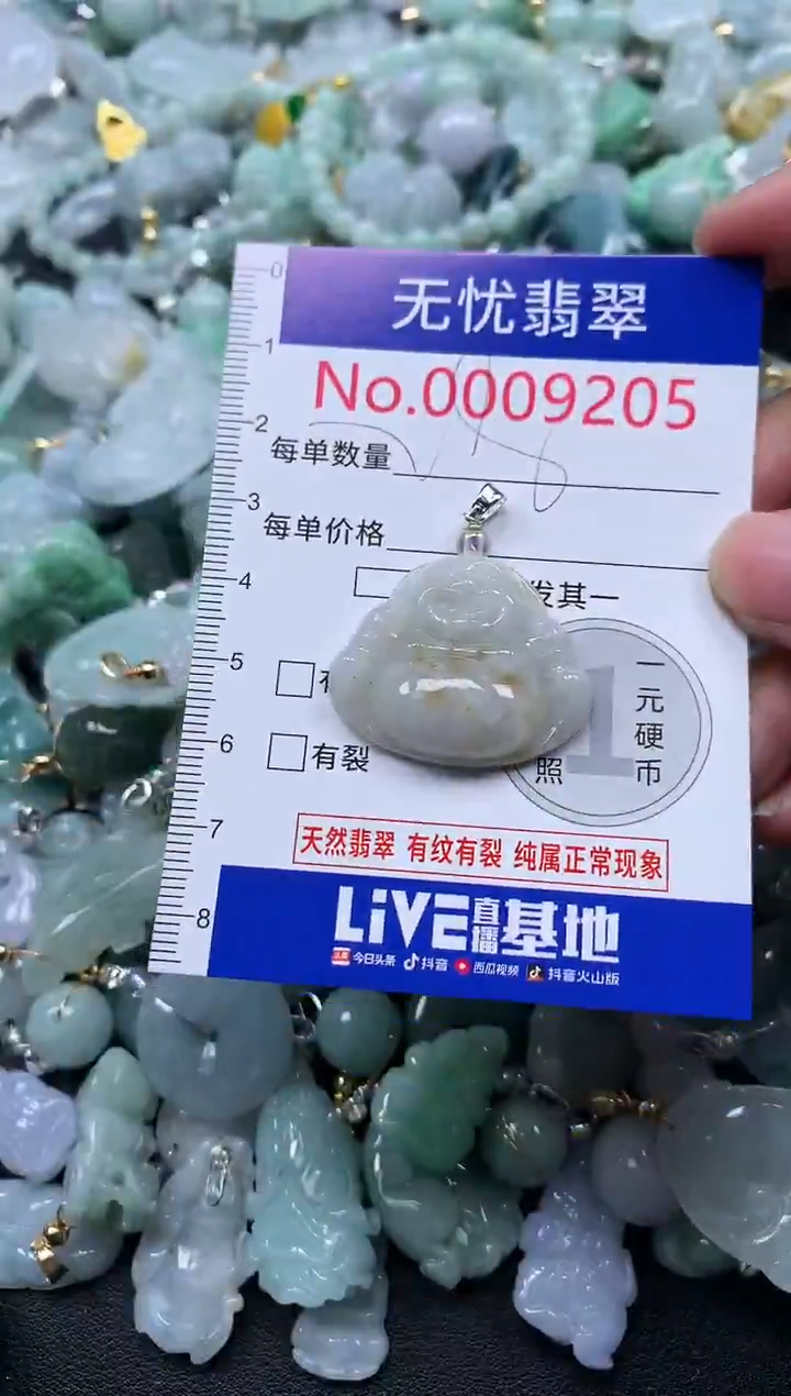 颈饰未镶嵌翡翠9205