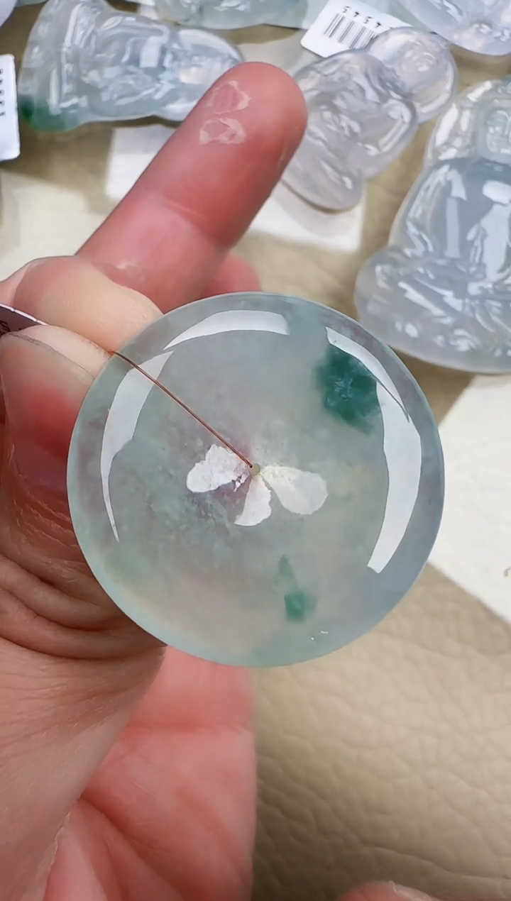 翡翠未镶嵌颈饰缅甸翡翠a货