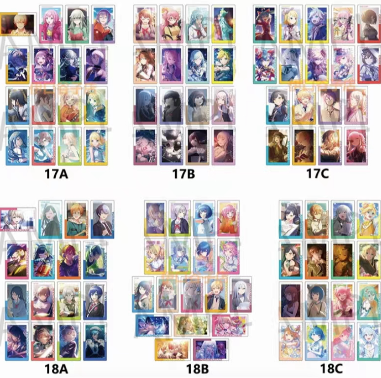 【日谷】世界计划pjsk  ep卡 17 18系列ABC盒卡牌盲盒收藏