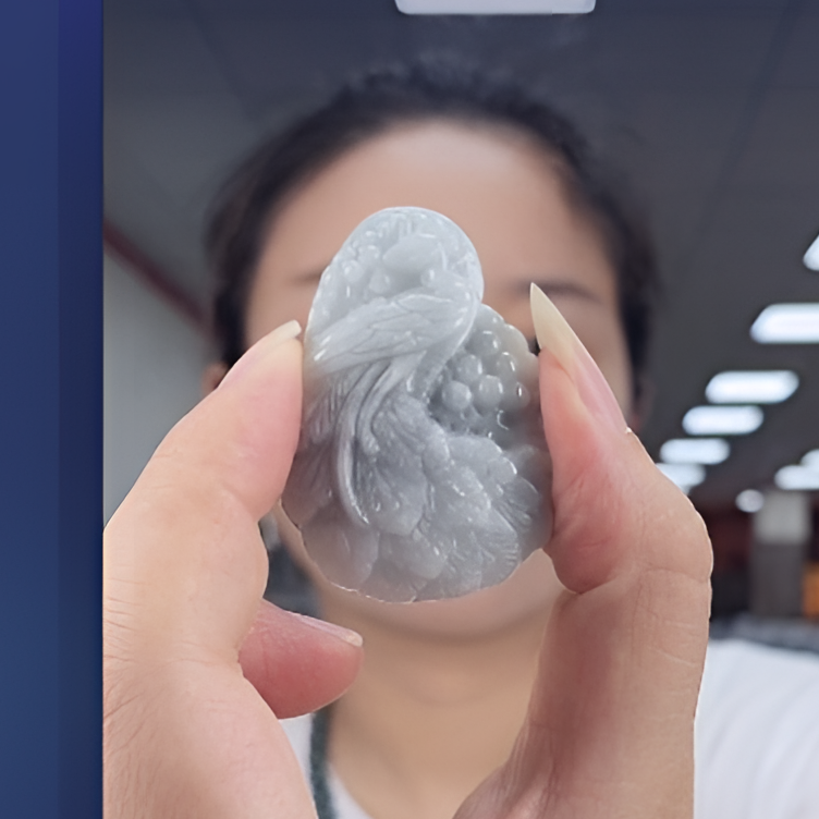 李书锦保真天然翡翠凤凰吊坠 2号【拍一发一】多样性发货