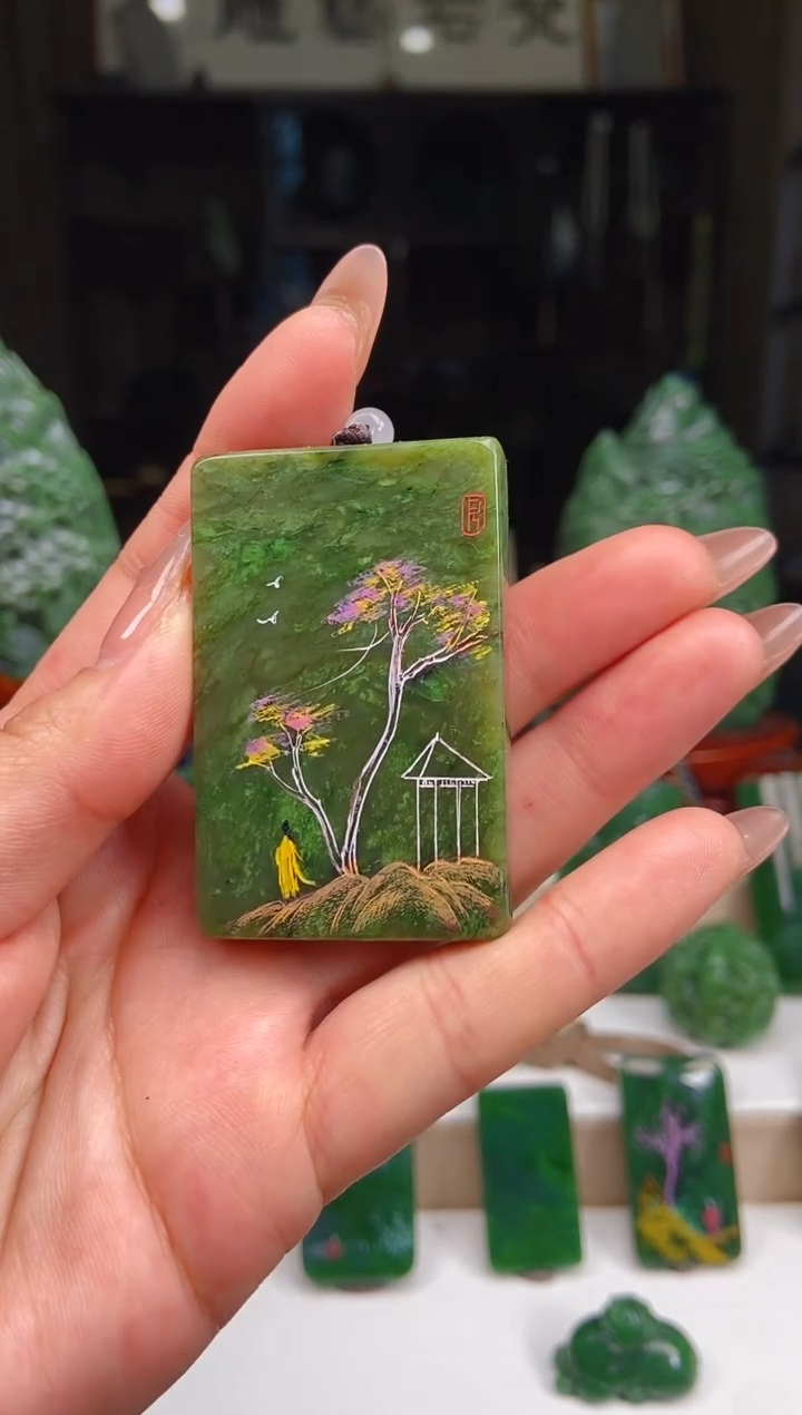 【闪购商品】和田玉挂件未镶嵌1