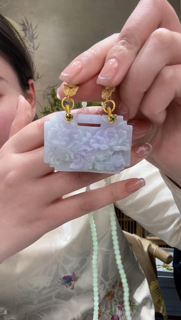【闪购商品】翡翠颈饰未镶嵌吊坠