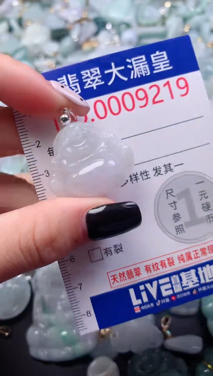 吊坠(不含链)未镶嵌翡翠9219