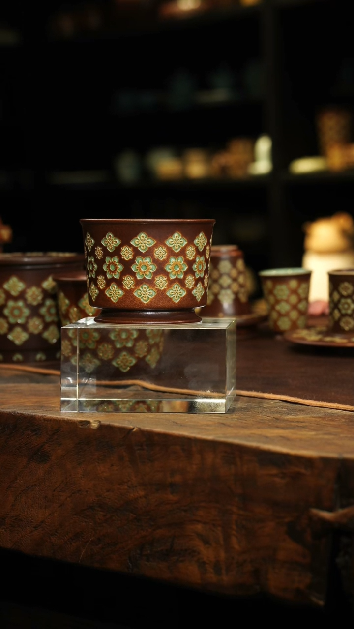 【闪购商品】瓷片李斌 宝相系列 容天杯