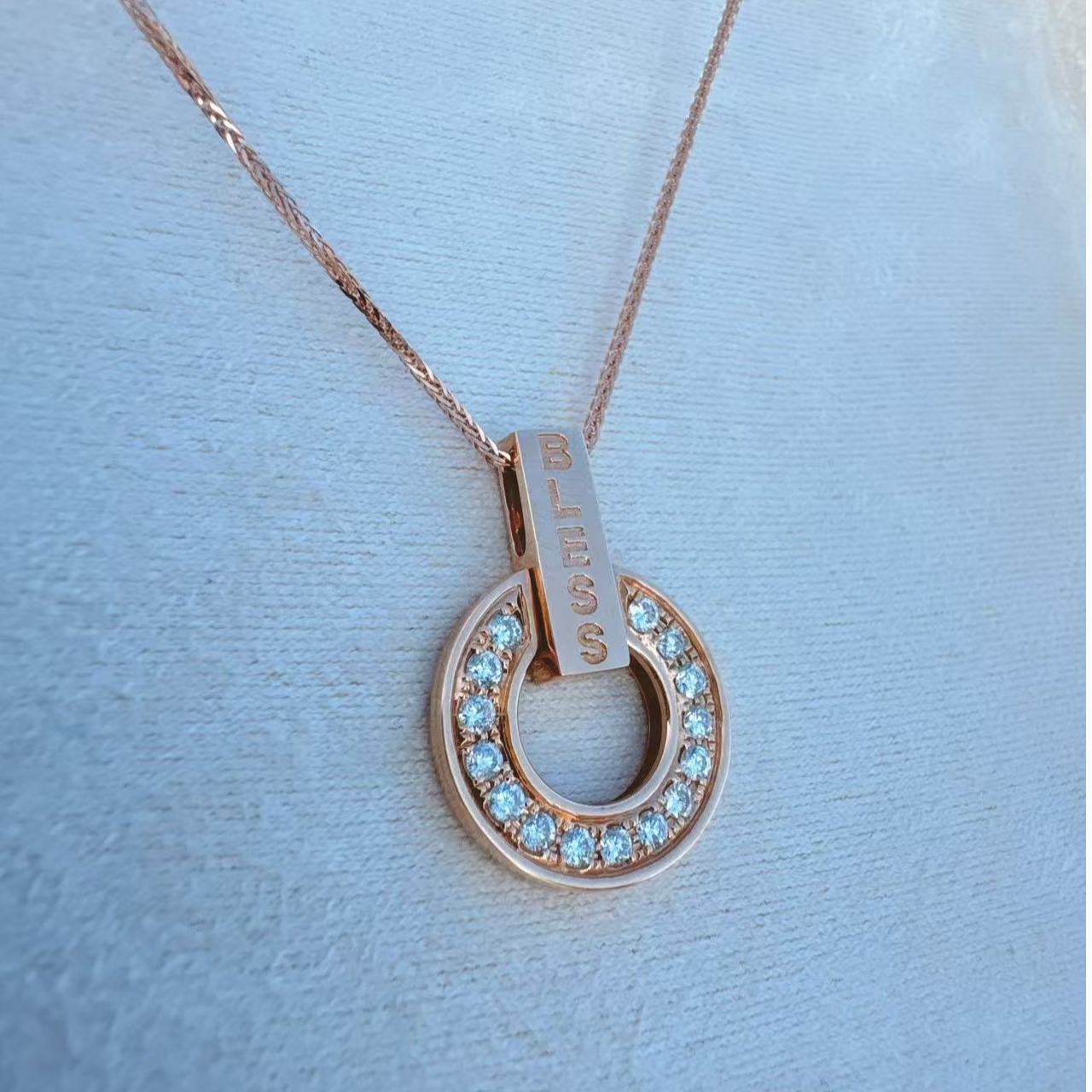 18K金圆满吊坠-不含链