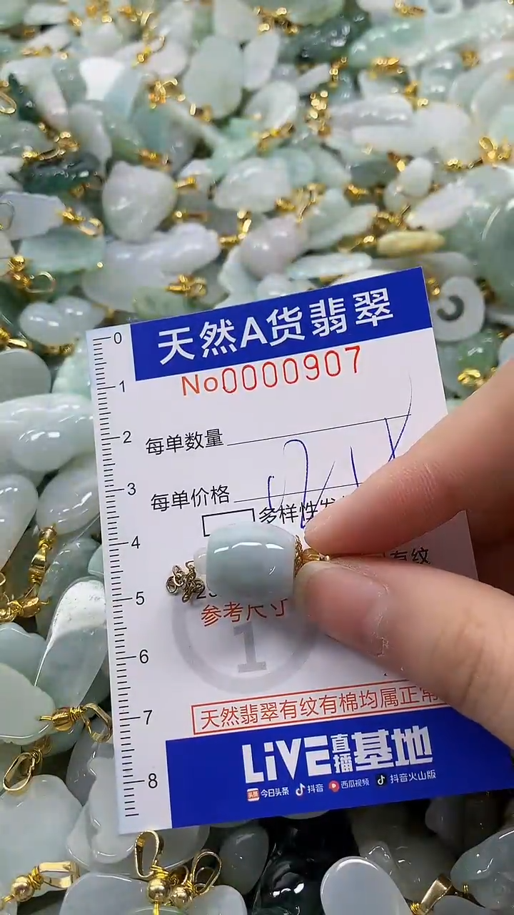 颈饰未镶嵌翡翠纯天然a货翡翠