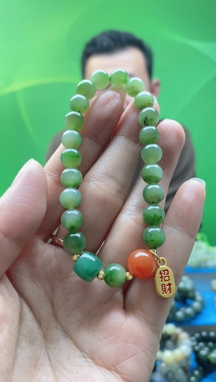 未镶嵌手链和田玉5B-1