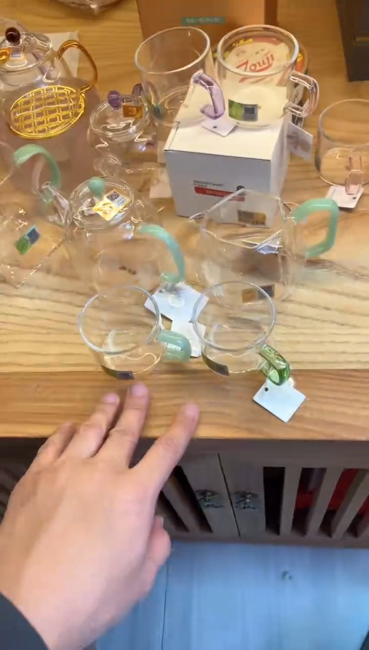 禾器/瑞币纹-宴臣壶/浅玉+晶彩/璀璨茶海/浅玉+清禾杯浅玉/一对