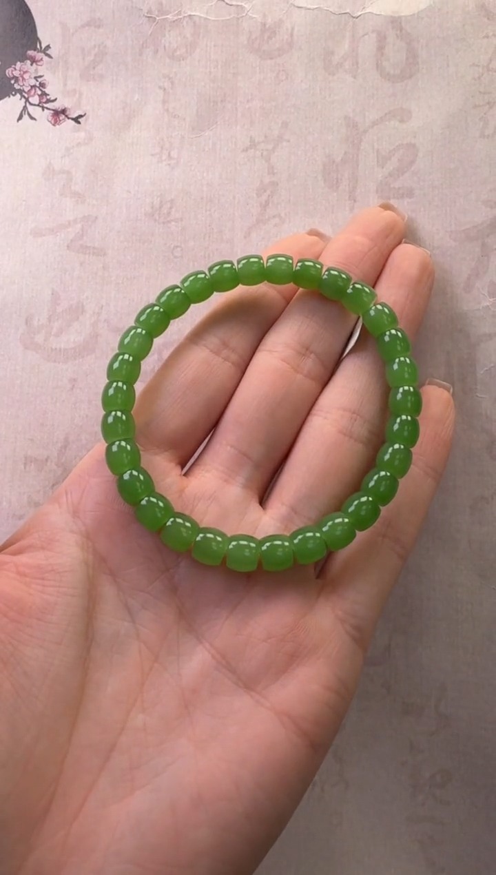 【闪购商品】和田玉（碧玉）手串未镶嵌手串