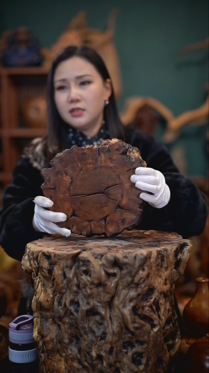 【闪购商品】枣木雷击枣木底座