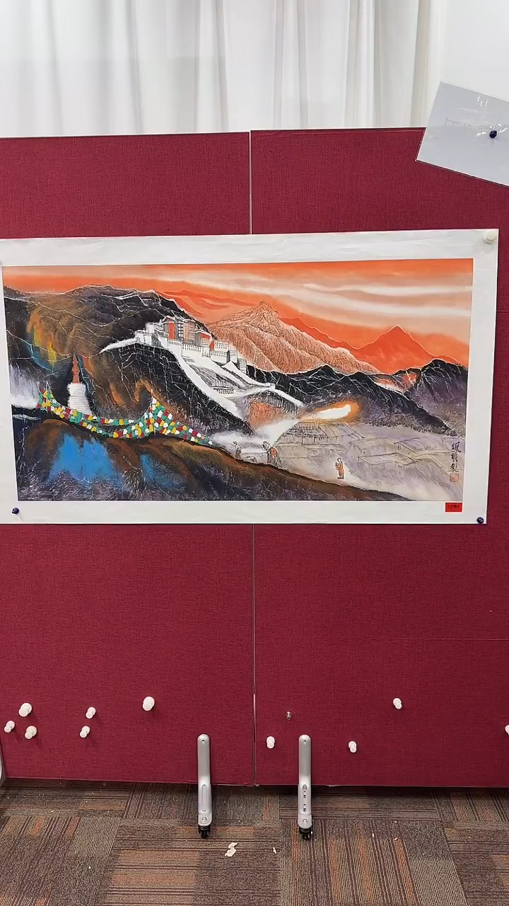 国画便**物杨风顺书画精品