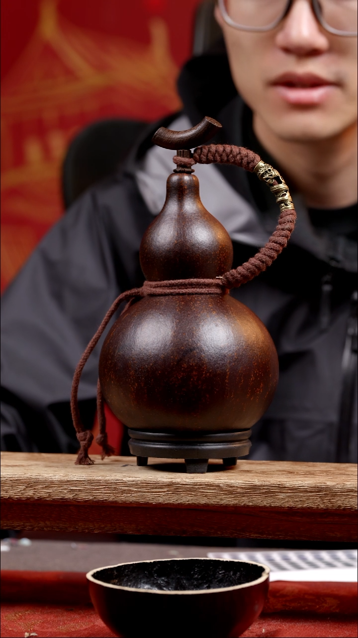 517尾货款大漆精品葫芦400ml