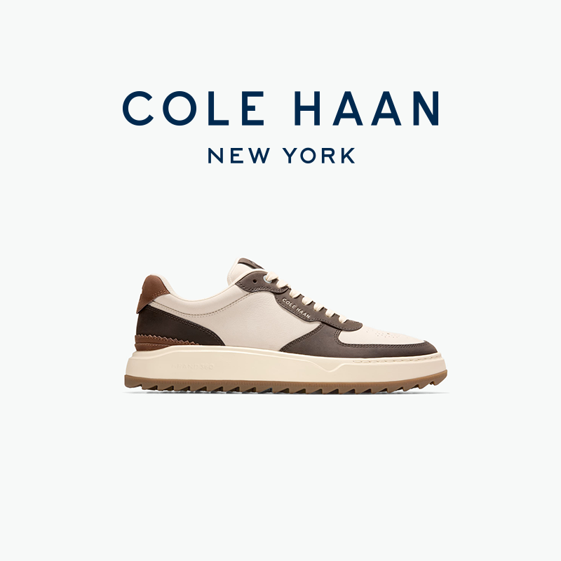 Cole Haan/歌涵 男士运动鞋 牛皮革拼接板鞋商务休闲鞋C41322