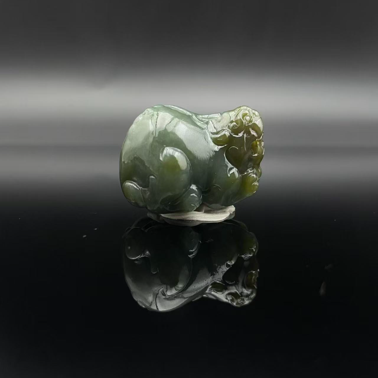  和田玉且末貔貅吊坠1012