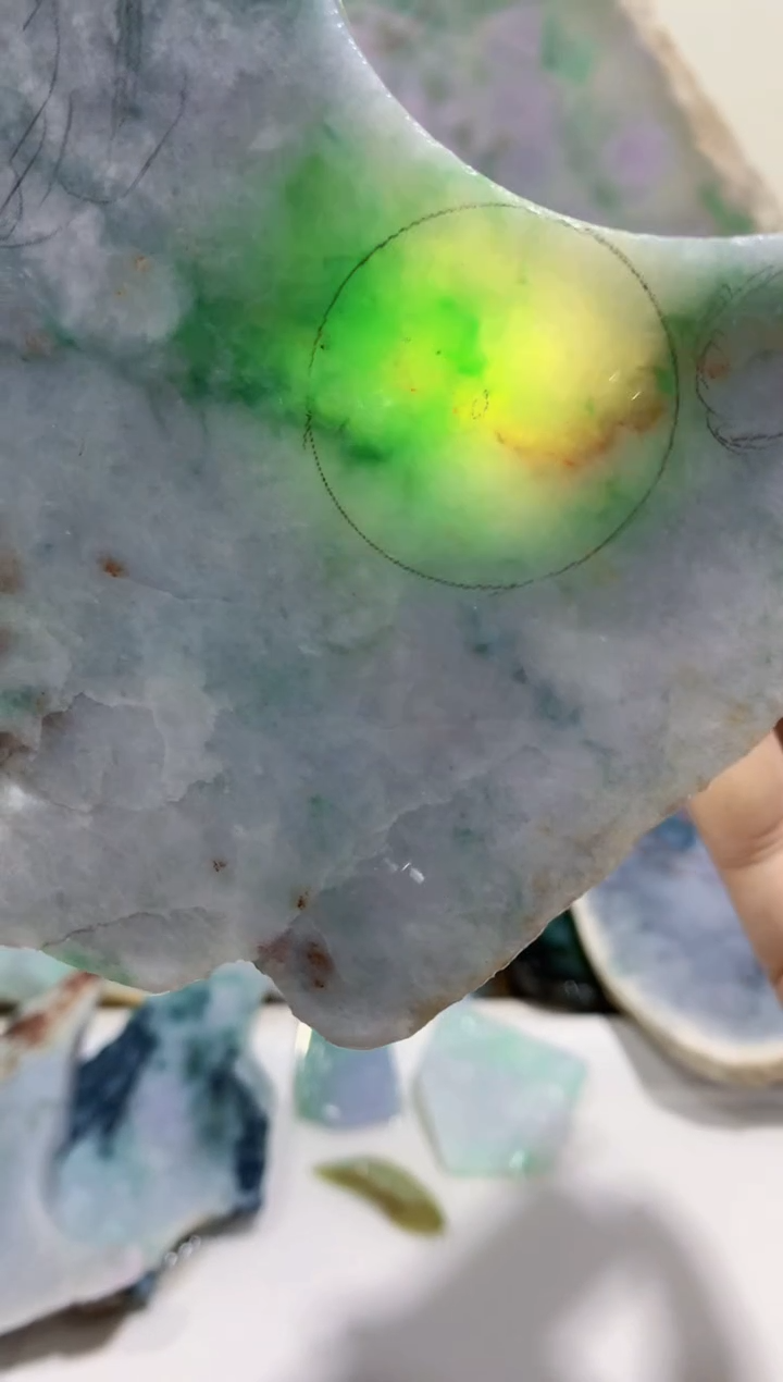 裸石翡翠0蒙0翡翠珠宝339