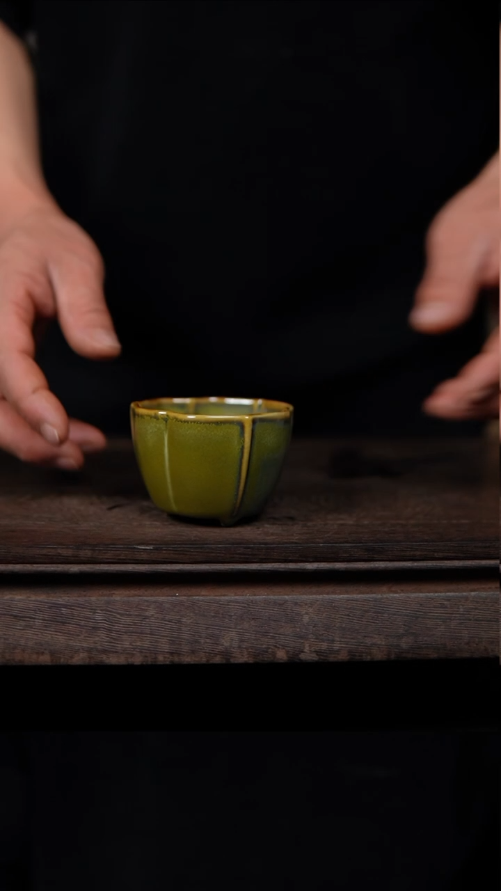 【闪购商品】杯茶叶沫三足百合杯