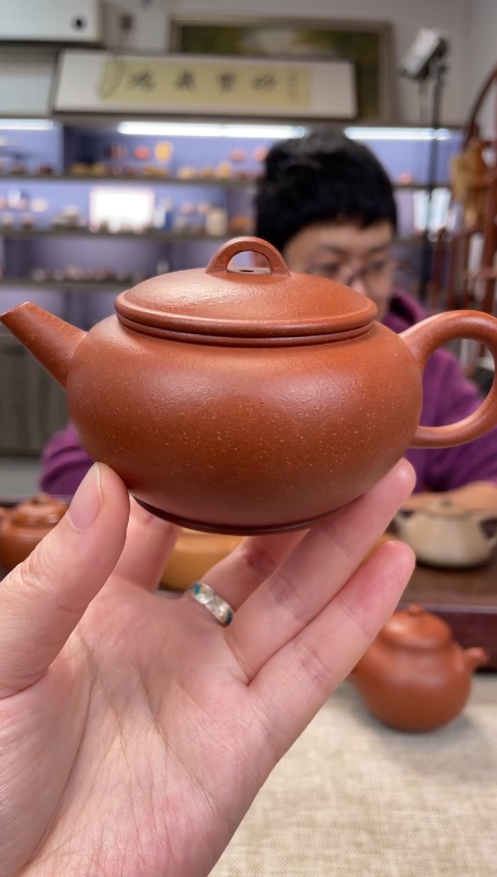 【闪购商品】紫砂茶壶降坡  顾泉  矿标证书