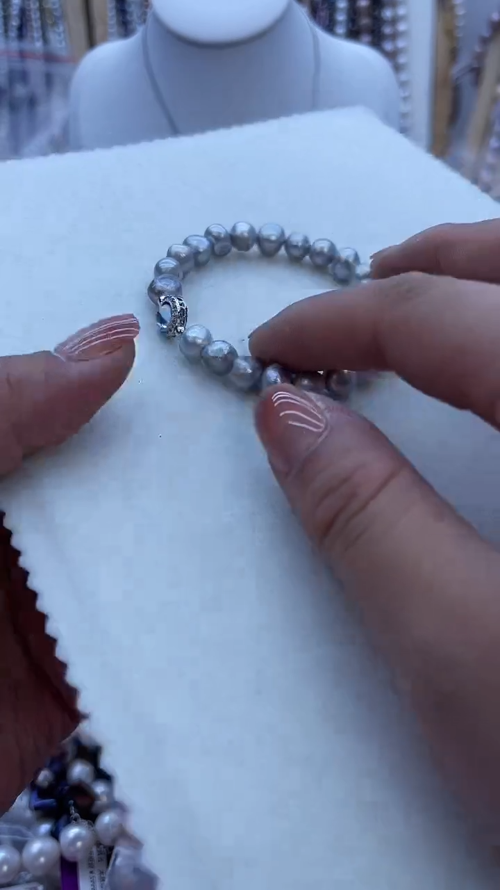 【闪购商品】淡水珍珠手链未镶嵌57