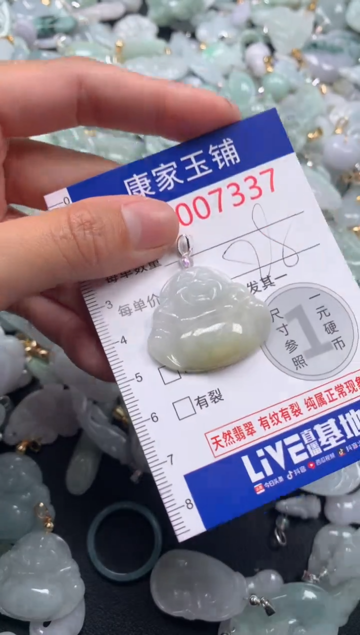 颈饰未镶嵌翡翠7337