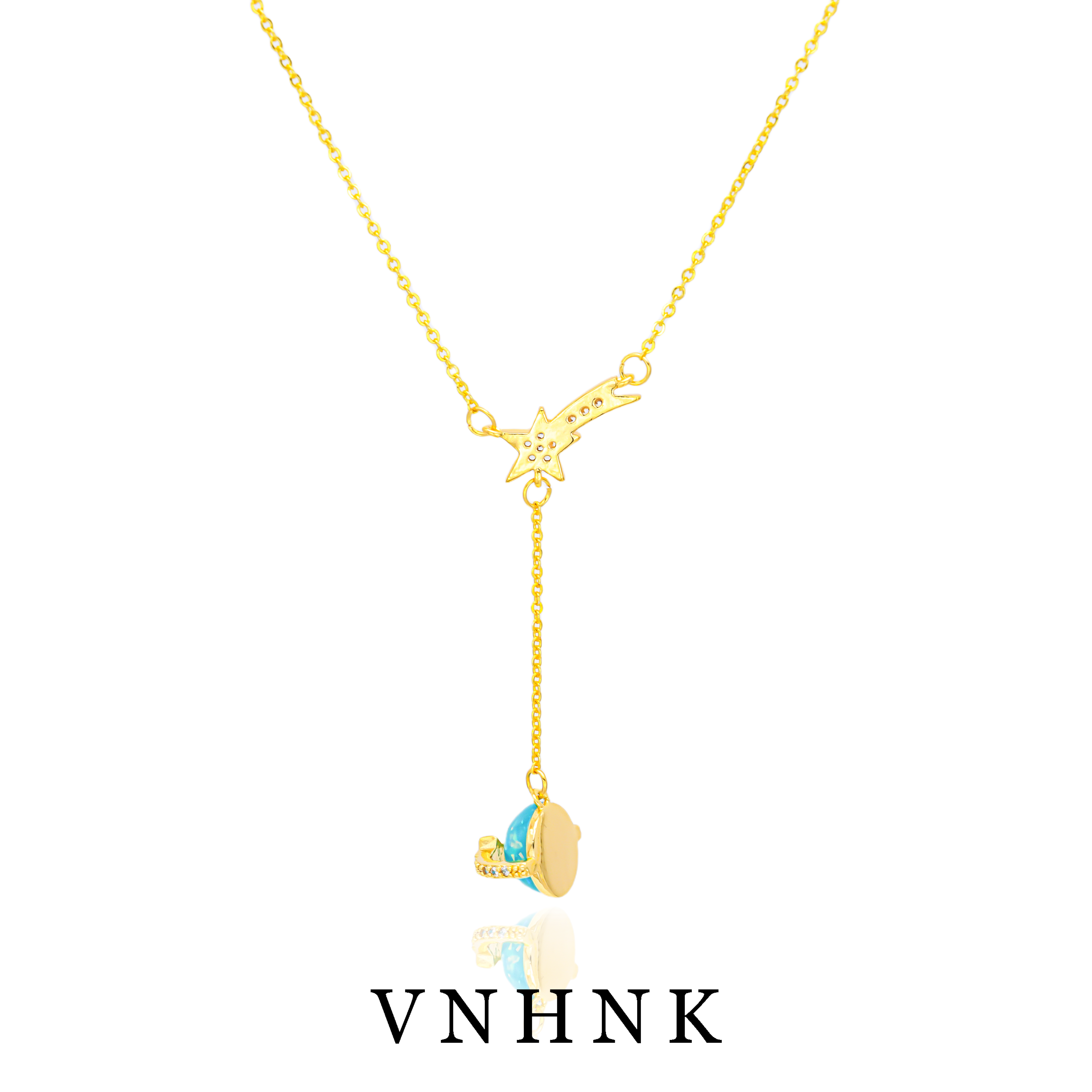 铜合金项链 美可儿   K126      金色(53cm)气质项链