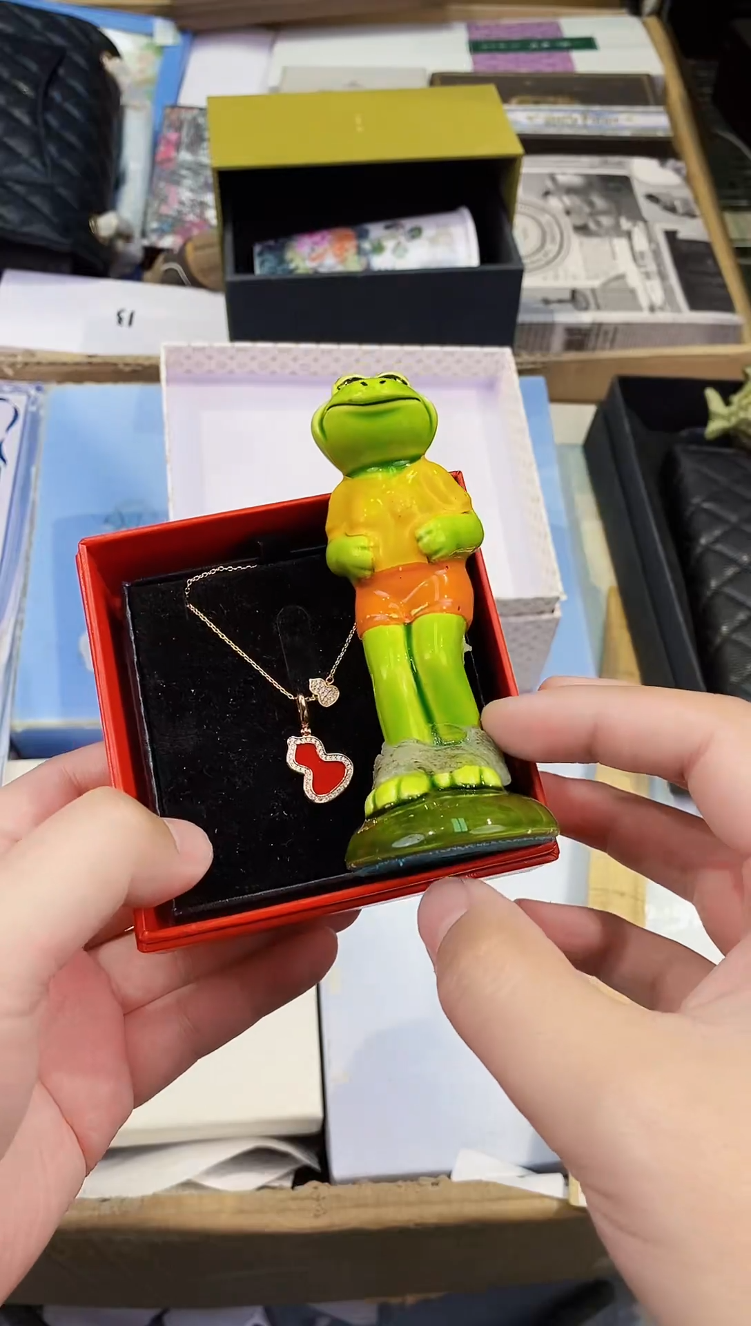 【闪购商品】瓷片2-红都是我的大宝贝儿瓷器