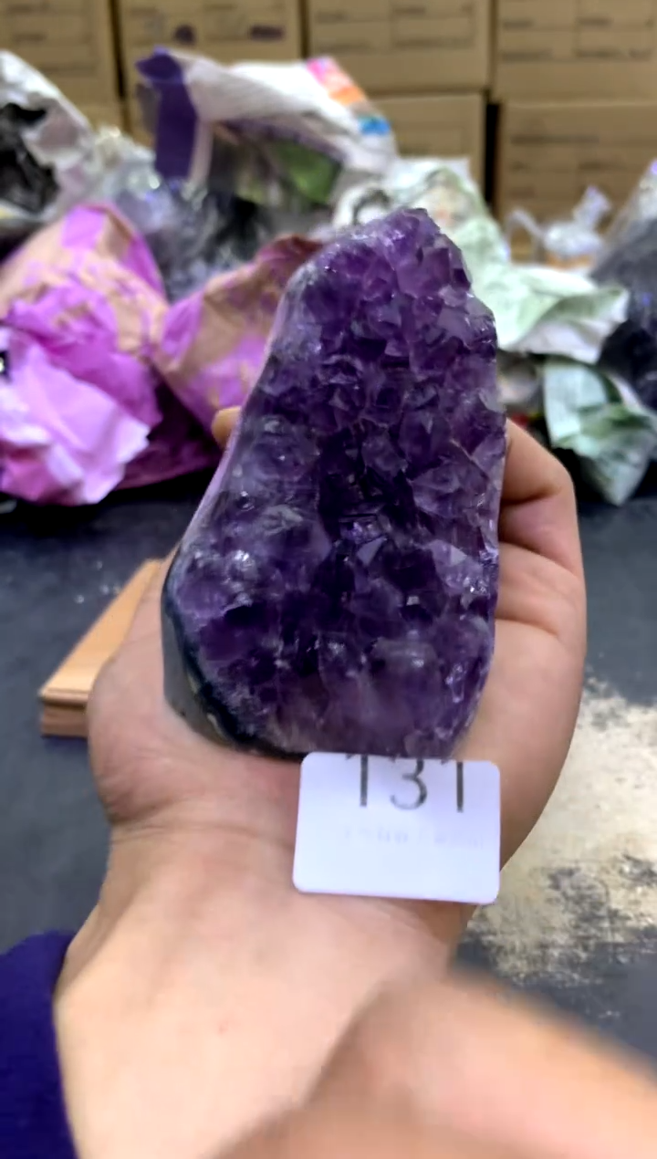 【闪购商品】水晶摆件未镶嵌天然紫水晶摆件131