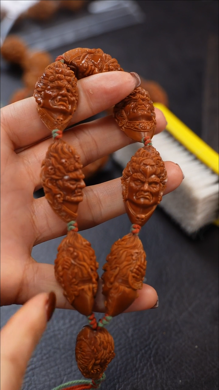 手串/手链橄榄核九林核雕文玩作品