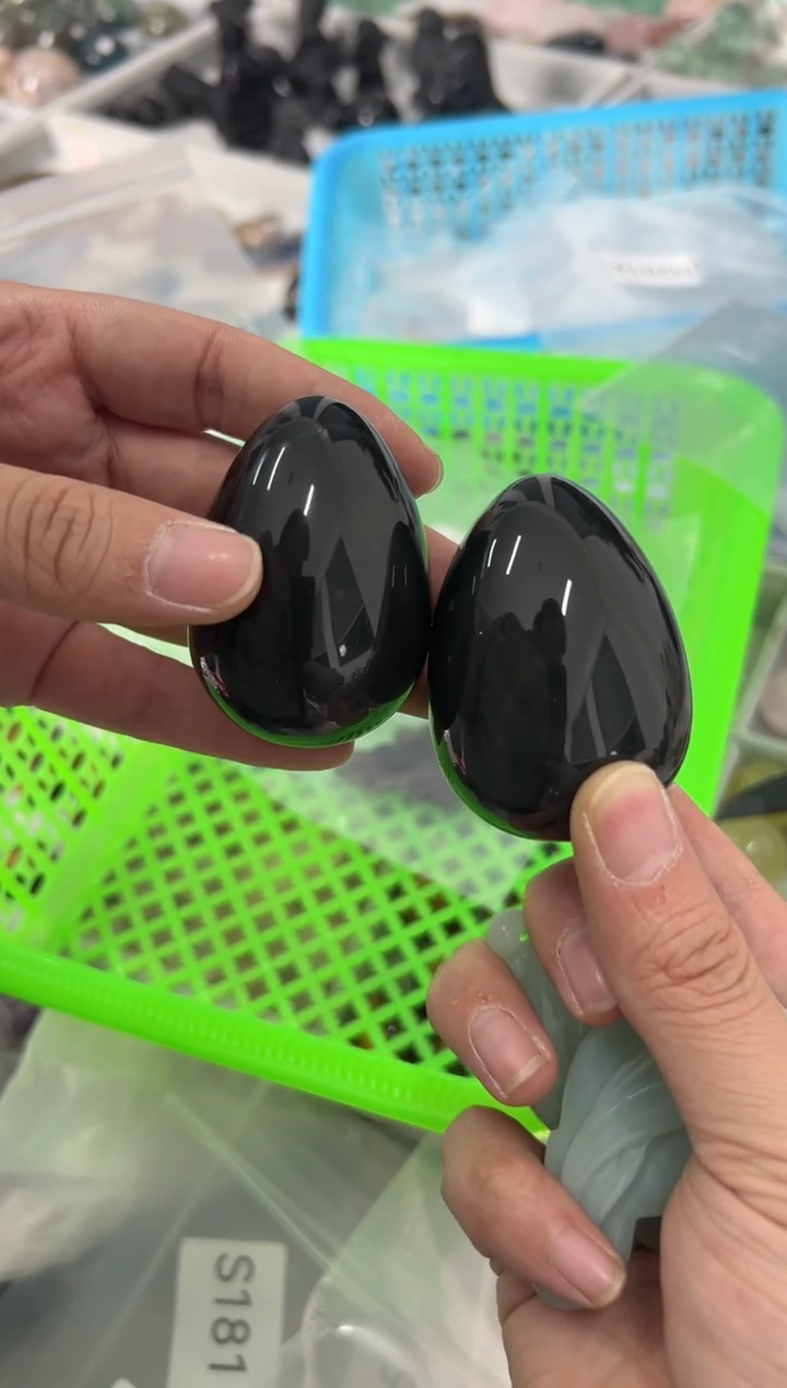 未镶嵌黑曜岩珠宝奇石M284 多样性发一