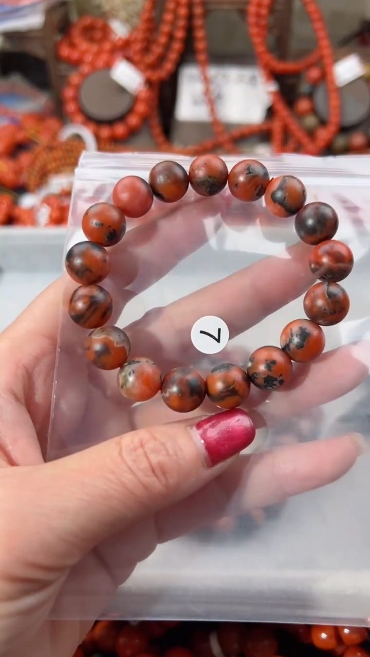 【闪购商品】南红玛瑙手串未镶嵌11