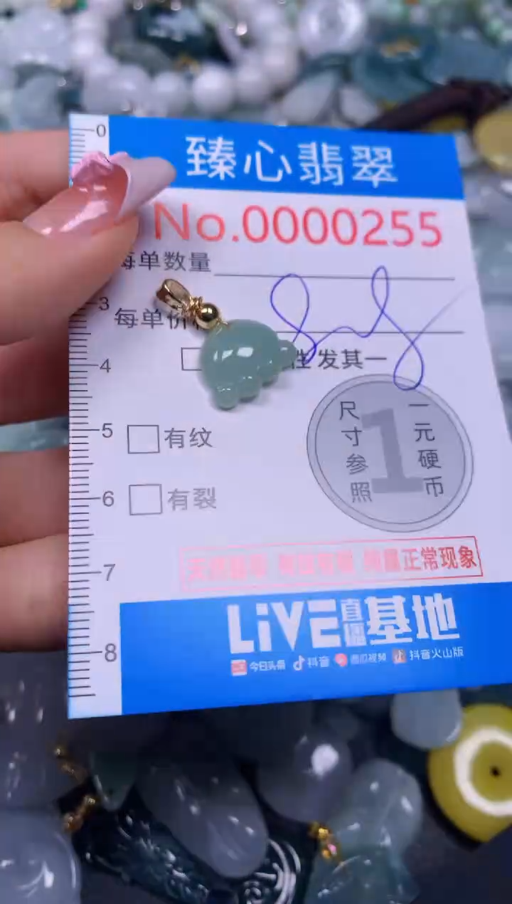 【闪购商品】翡翠颈饰未镶嵌含绳000