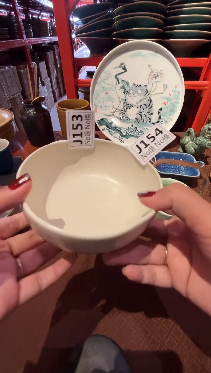 瓷片h***yj154黄色异型碗福利