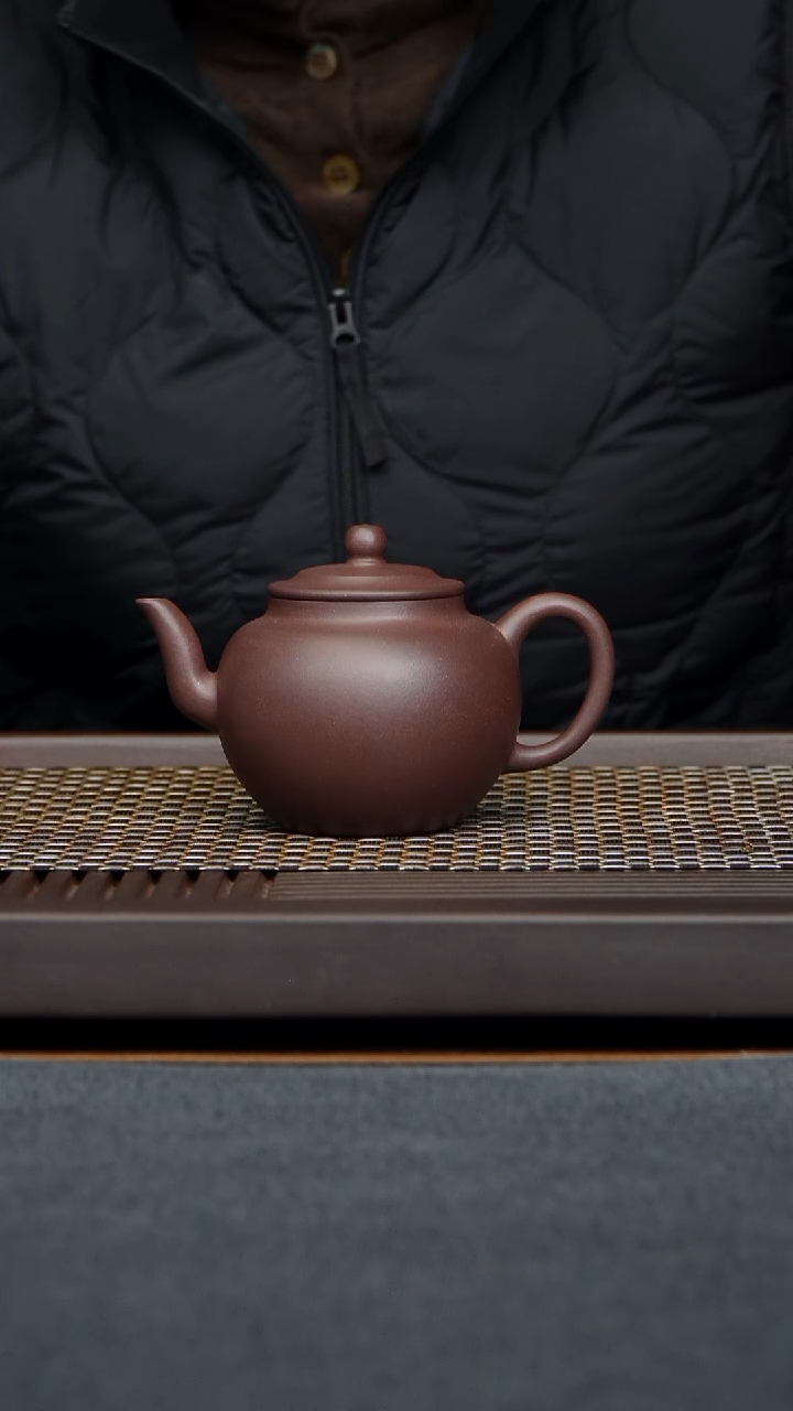 茶壶紫泥高莲子原矿零添加大亨泥全手工制作238毫升