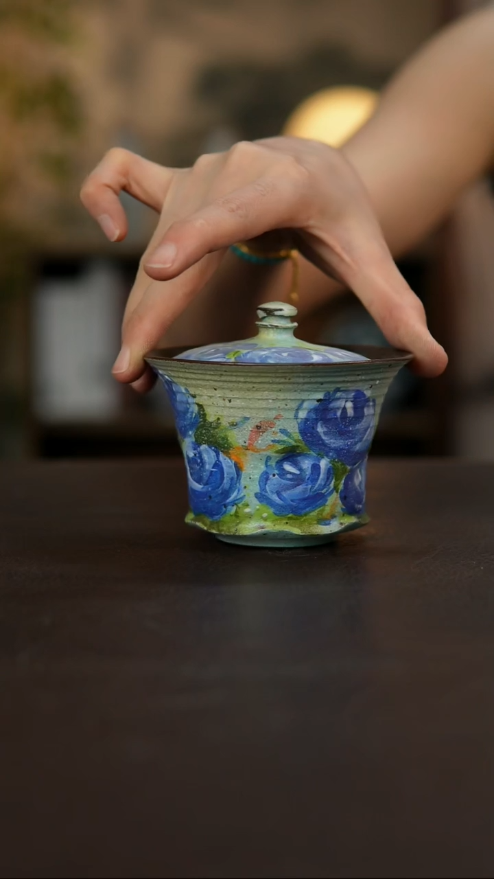 杯景德镇陶瓷杯碗柴烧多人