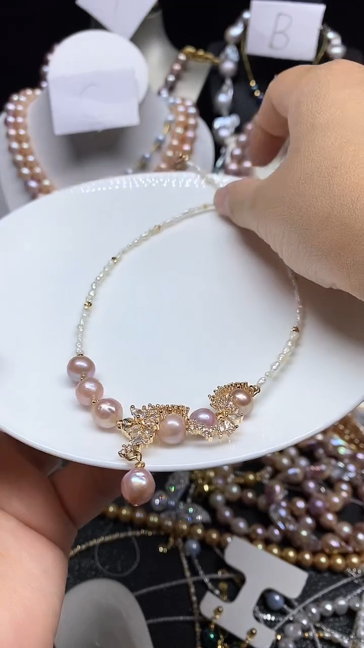 【闪购商品】淡水珍珠颈饰未镶嵌多人