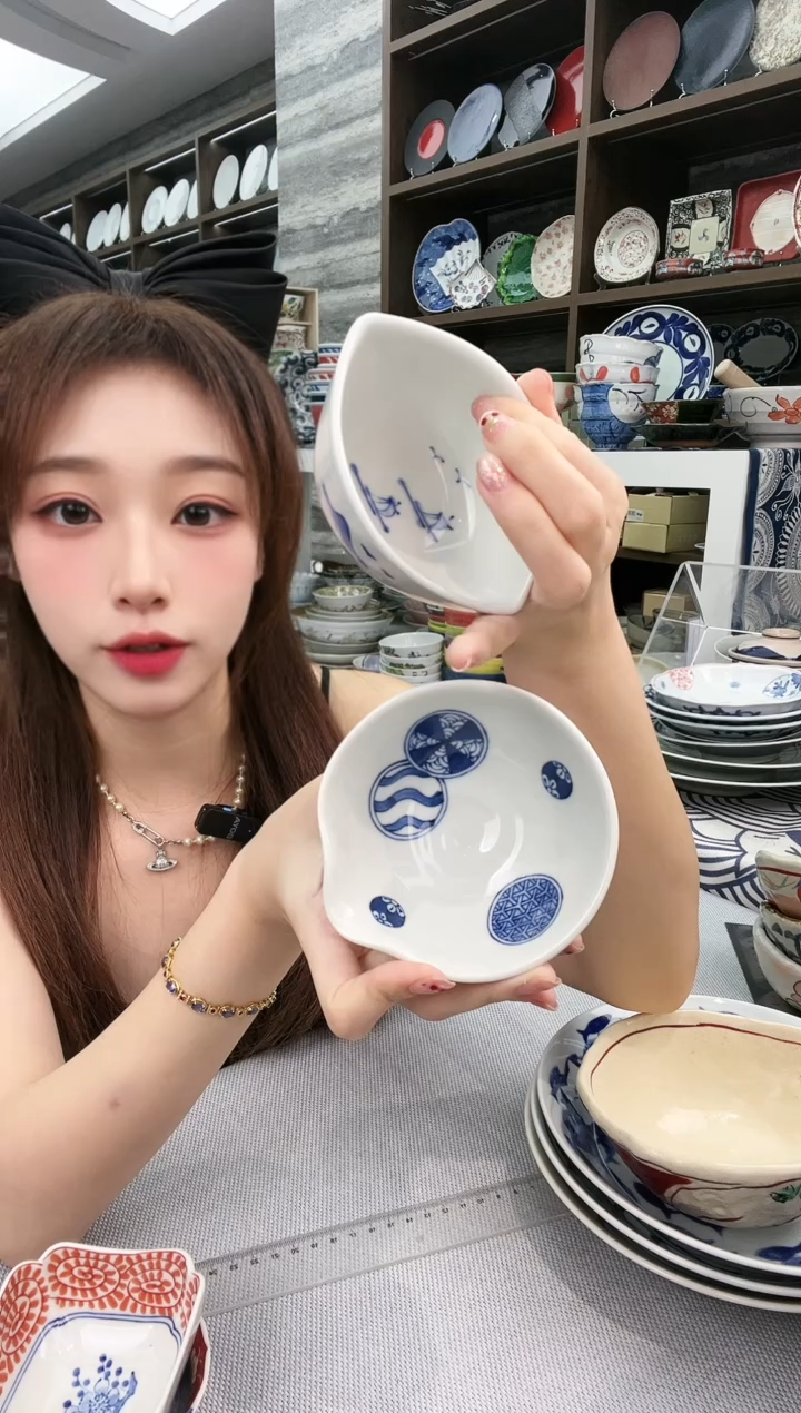 瓷有田烧小钵两只装