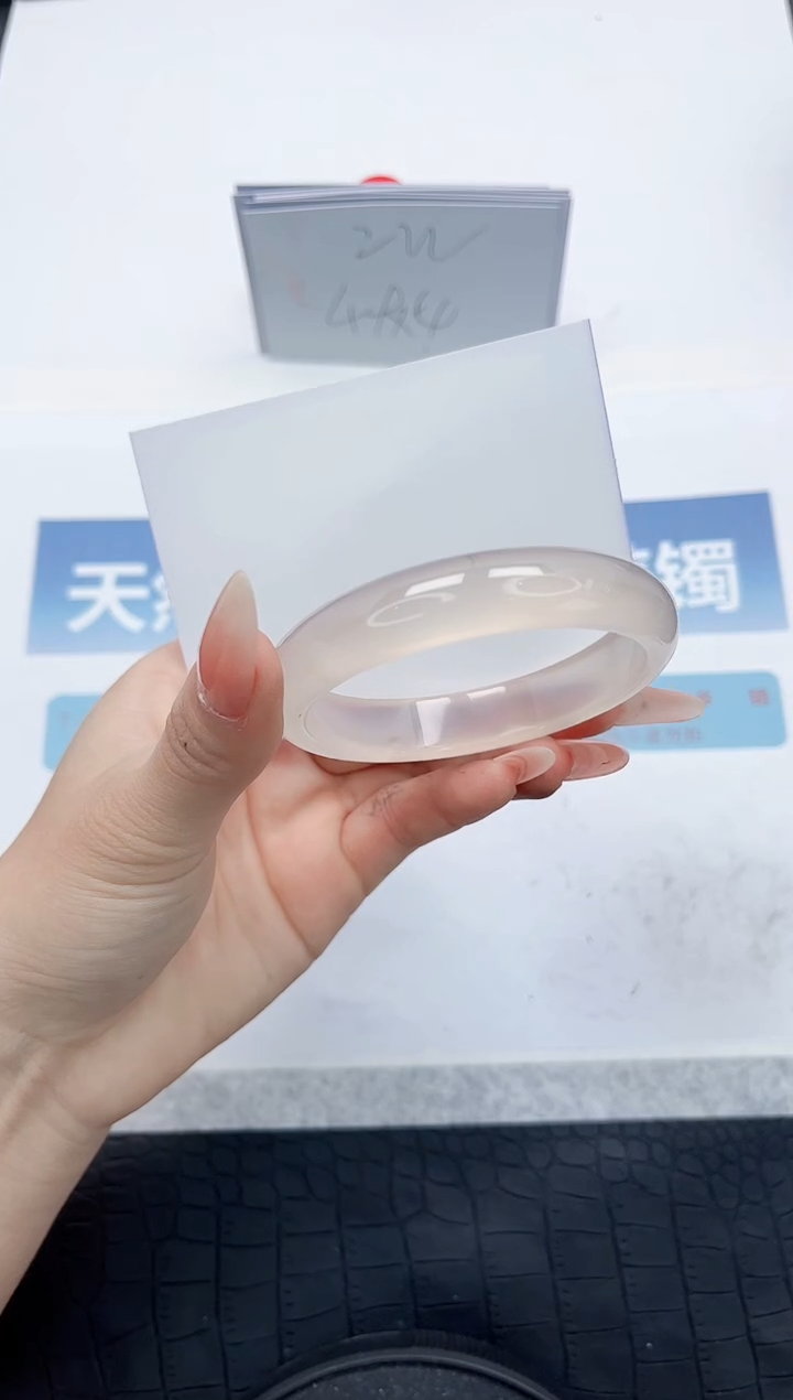 【闪购商品】石英质玉手镯未镶嵌G278-55.8