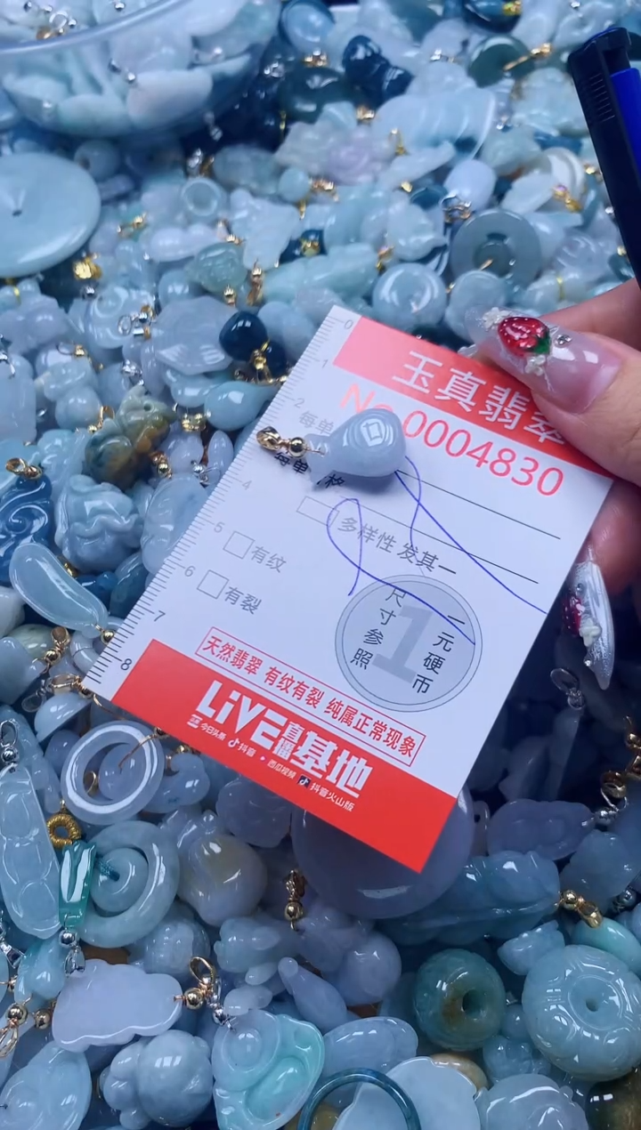 翡翠未镶嵌吊坠(不含链)4830