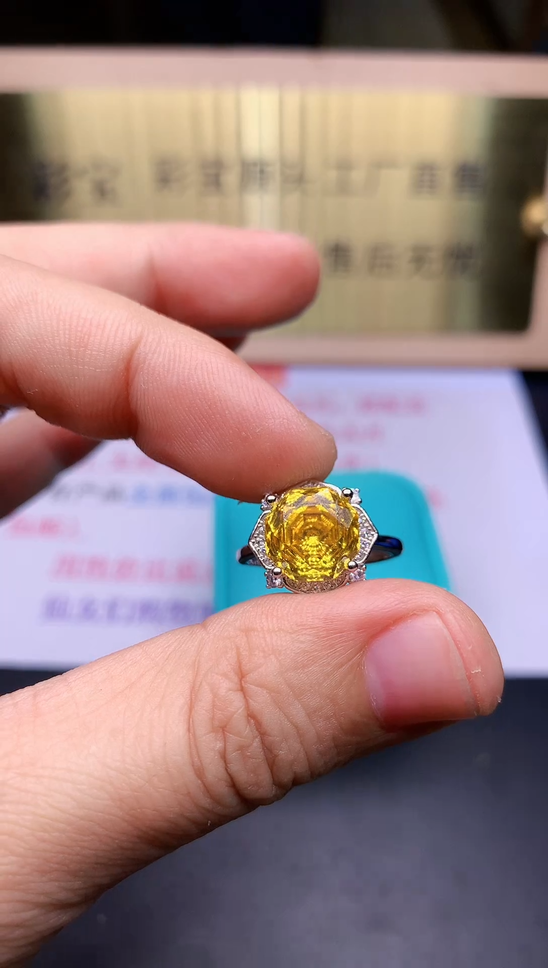 【闪购商品】蓝宝石戒指银S925镶嵌........