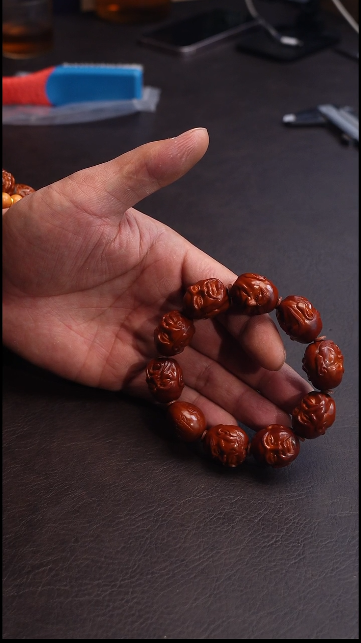 手串/手链橄榄核2.0写实罗汉