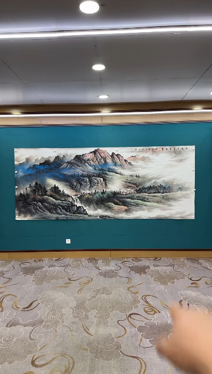 【闪购商品】绘画xc张伦玉-大丈二-国画