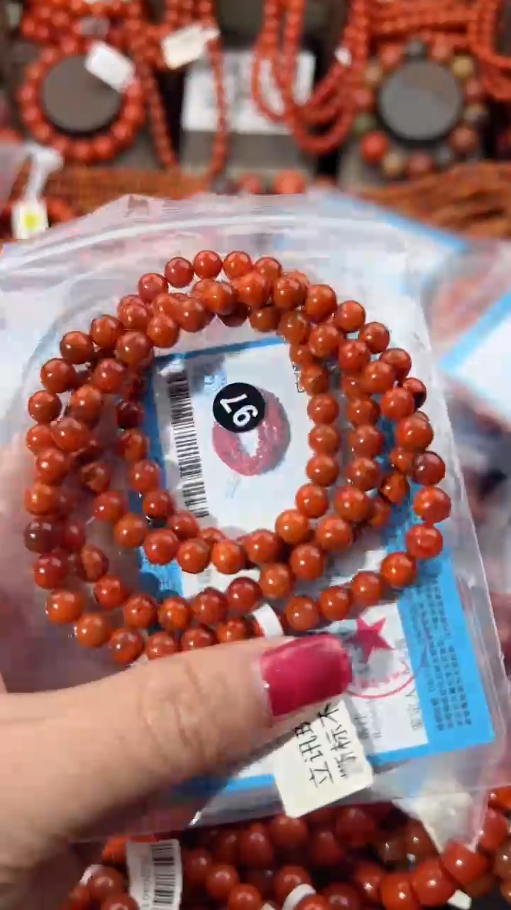 【闪购商品】南红玛瑙手串未镶嵌1