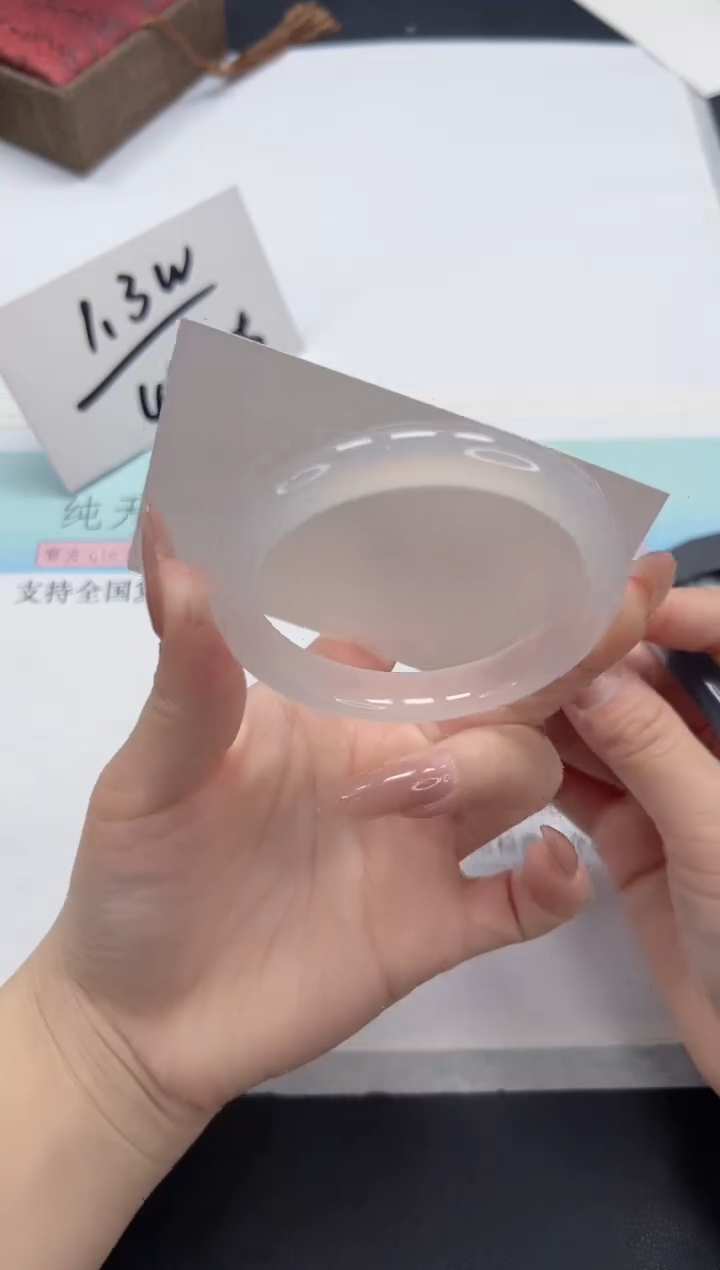 【闪购商品】石英质玉未镶嵌手镯A151-57.5