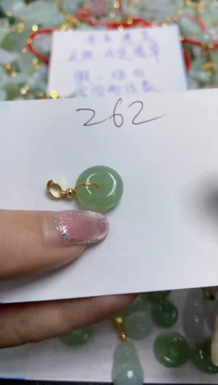 【闪购商品】翡翠颈饰合金天然翡翠A货