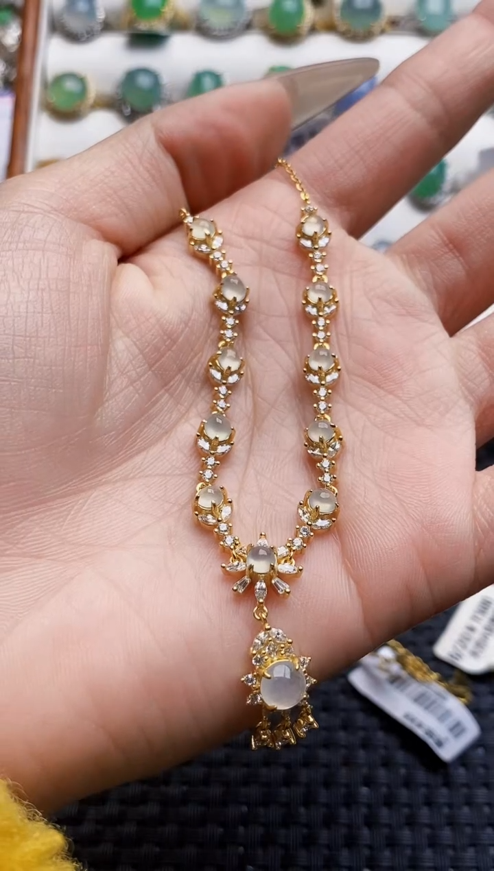 银S925镶嵌戒指翡翠0312