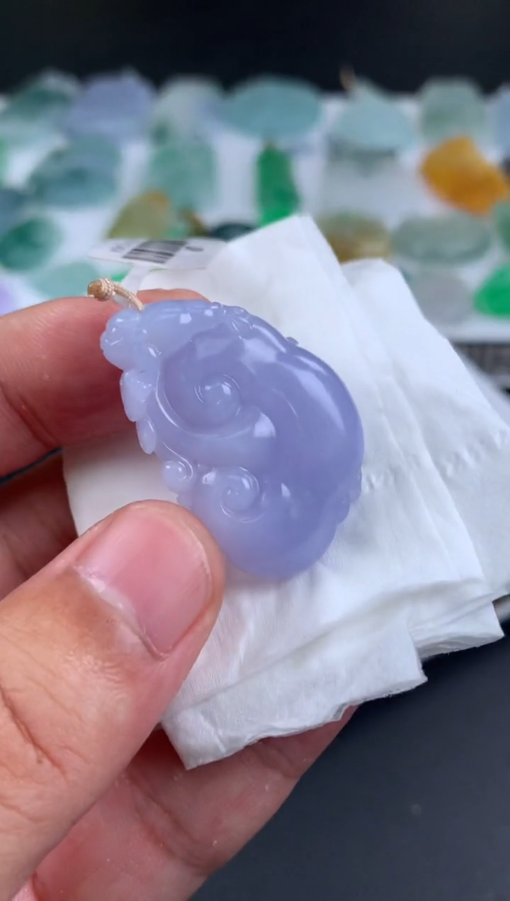 【闪购商品】定制翡翠未镶嵌如意